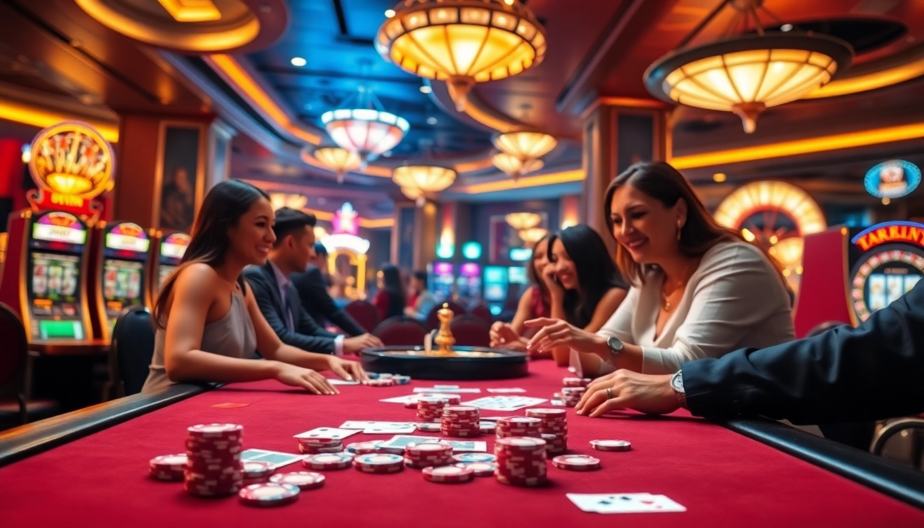 Experience the thrill at trang chu 789win with luxurious casino tables and vivid gameplay.