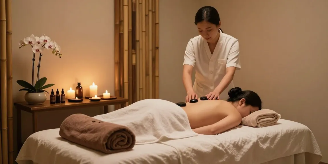 Relaxation and rejuvenation at a luxurious spa with RR88-inspired treatments.