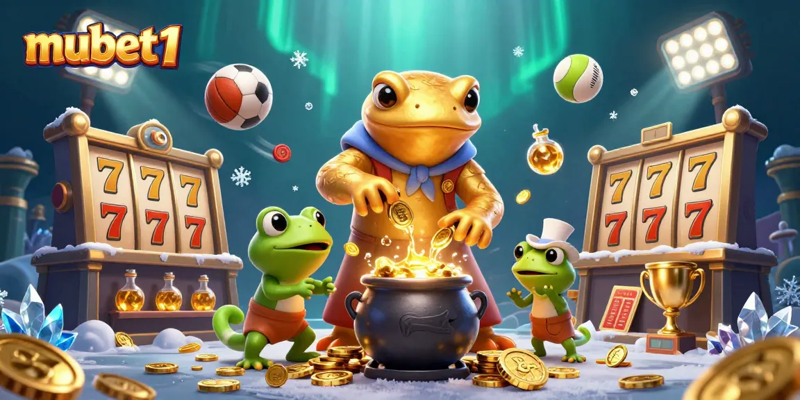 Experience thrilling gameplay at mubet1 with dynamic casino elements and golden visuals.