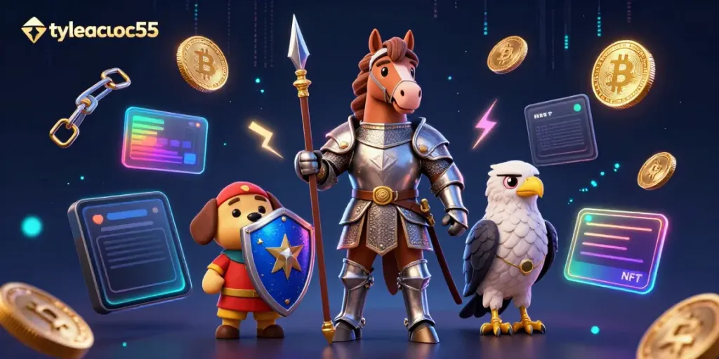 Experience thrilling sports betting with tylecacuoc55 in a vibrant medieval-themed 3D illustration.